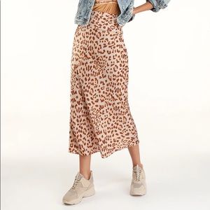 Free People Normani midi skirt
